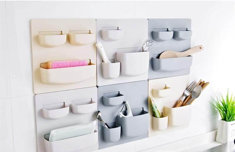 Lisslune | Home Storage Wall Suction Storage Rack
