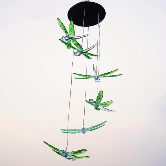 Lisslune | Outdoor LED Solar Hummingbirds DrangFly Lamp