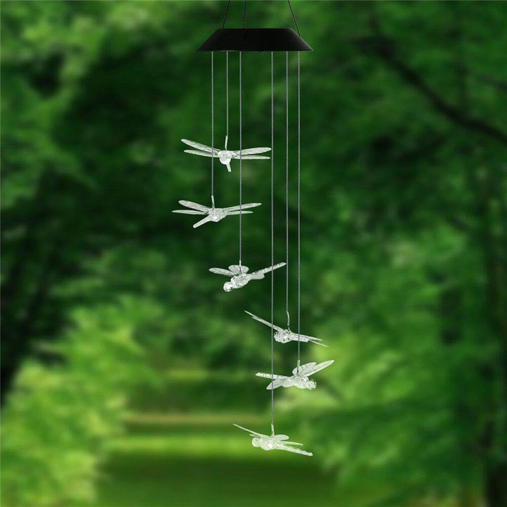 Lisslune | Outdoor LED Solar Hummingbirds DrangFly Lamp
