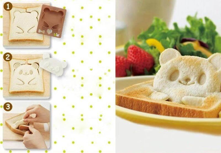 Lisslune | Adorable Bear Face Sandwich Maker