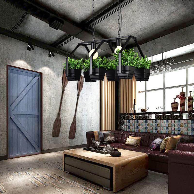 Lisslune | Modern House Plant  with Lighting