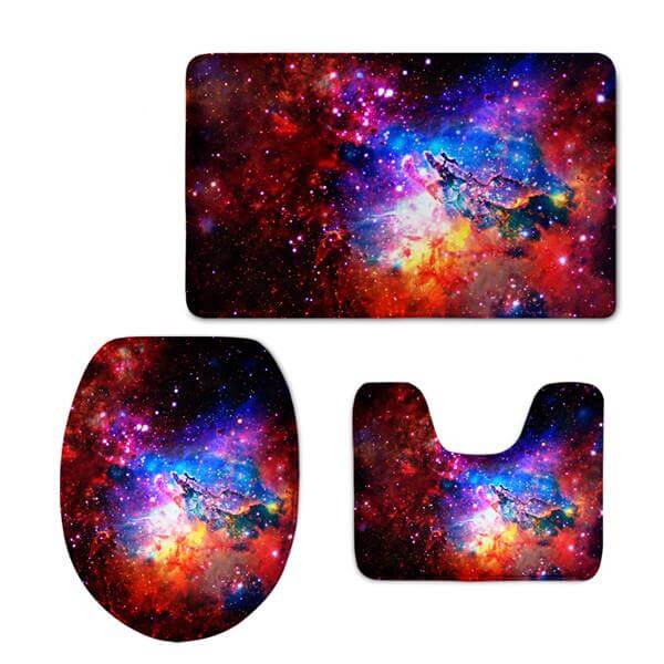 Lisslune | Bathroom Galaxy Stars Pads