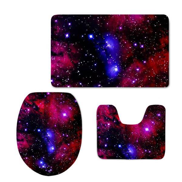 Lisslune | Bathroom Galaxy Stars Pads