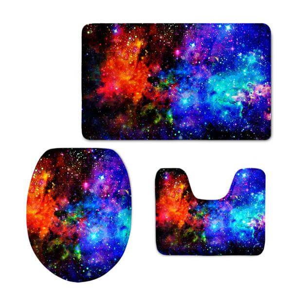 Lisslune | Bathroom Galaxy Stars Pads