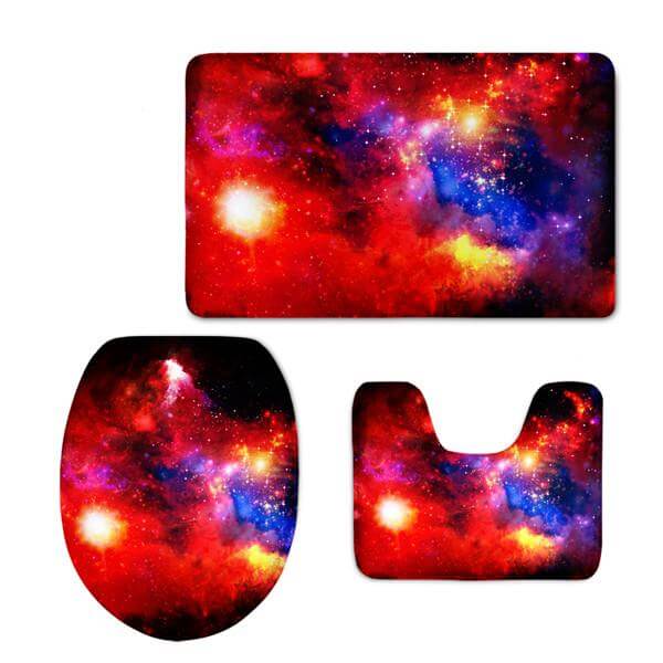 Lisslune | Bathroom Galaxy Stars Pads