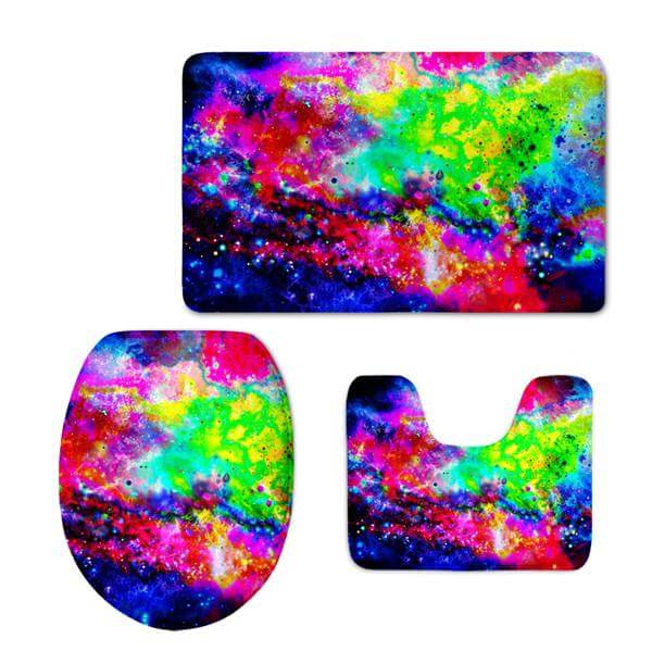 Lisslune | Bathroom Galaxy Stars Pads