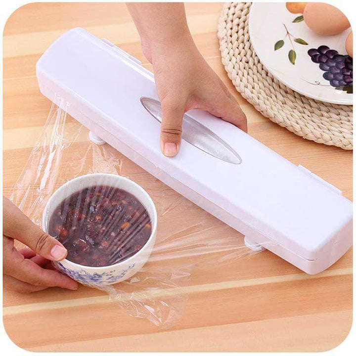 Lisslune | Wraptastic Plastic Food Wrap Dispenser Gadget
