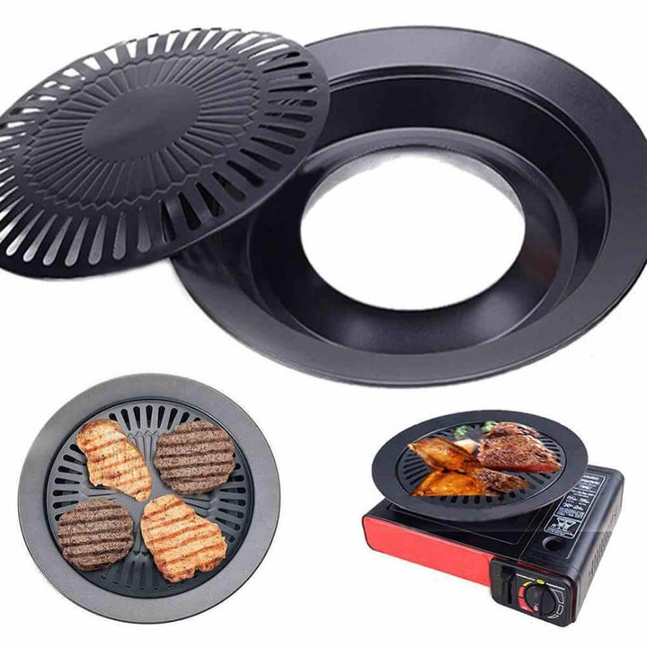 Lisslune | European Outdoor Smokeless Non-Stick Gas Barbecue Grill Tool