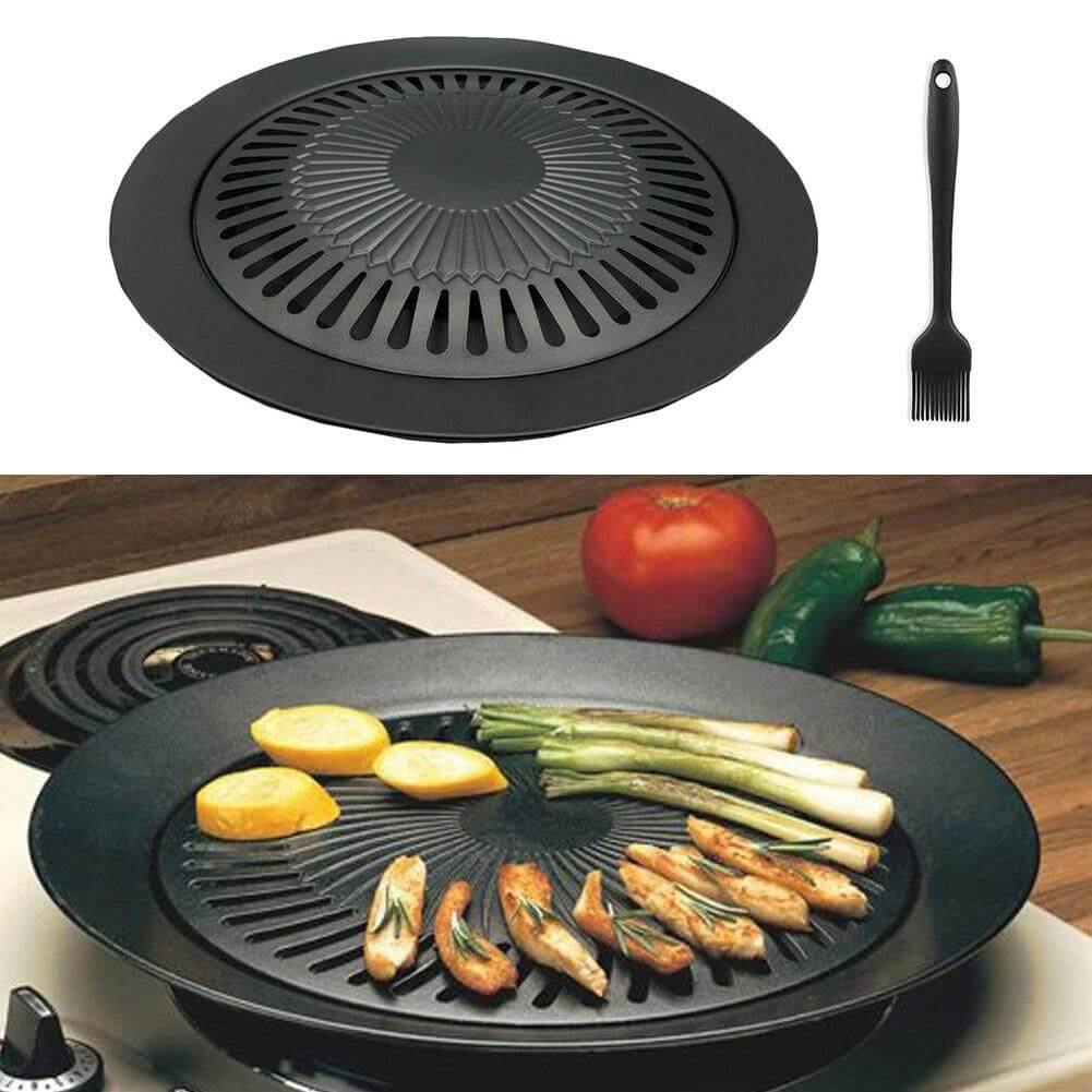 Lisslune | European Outdoor Smokeless Non-Stick Gas Barbecue Grill Tool