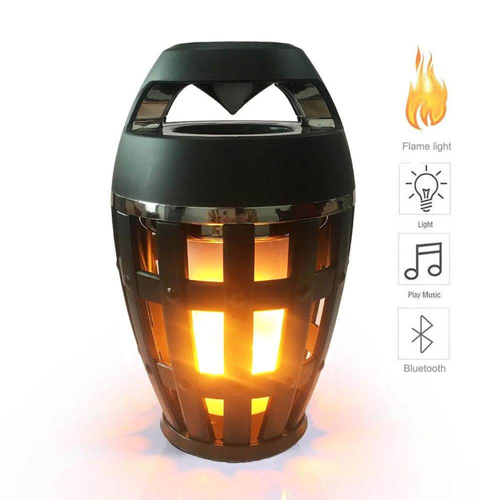 Lisslune | Flame Atmosphere Lamp Light with Bluetooth Speaker