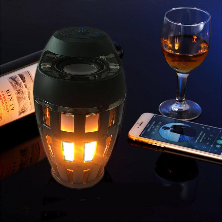 Lisslune | Flame Atmosphere Lamp Light with Bluetooth Speaker