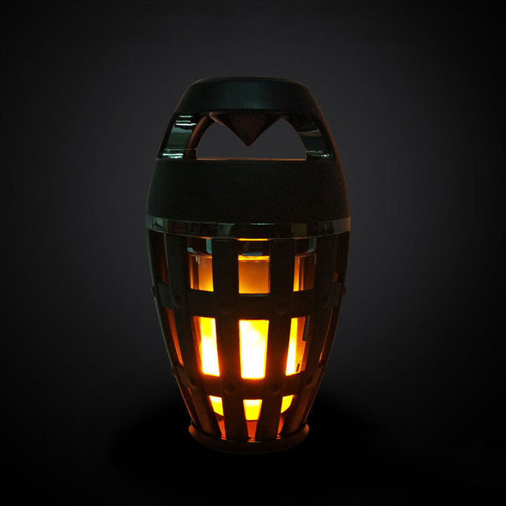 Lisslune | Flame Atmosphere Lamp Light with Bluetooth Speaker