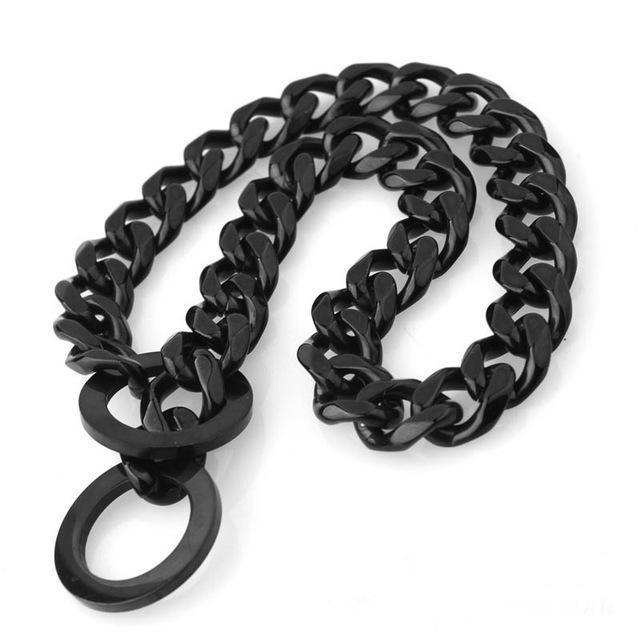 Lisslune | Big Hip Hop Chains Dog Collar 15mm