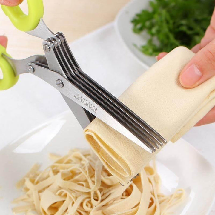 Lisslune | 5 Layers Stainless Steel Multifunctional Kitchen Scissors