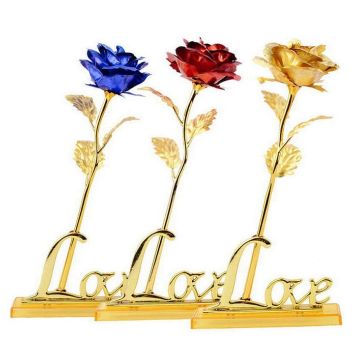 Lisslune | 24k gold-plated rose | Including certificate and luxurious gift box