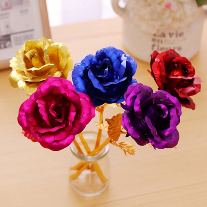 Lisslune | 24k gold-plated rose | Including certificate and luxurious gift box