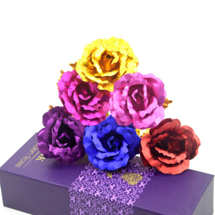 Lisslune | 24k gold-plated rose | Including certificate and luxurious gift box