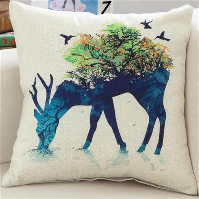 Lisslune | Luxury Flower Vase Cushion Cover Pillowcase