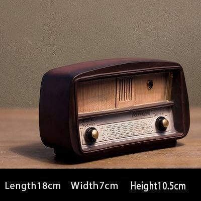 Lisslune | Europe style Retro Resin Radio Model Nostalgic Decor