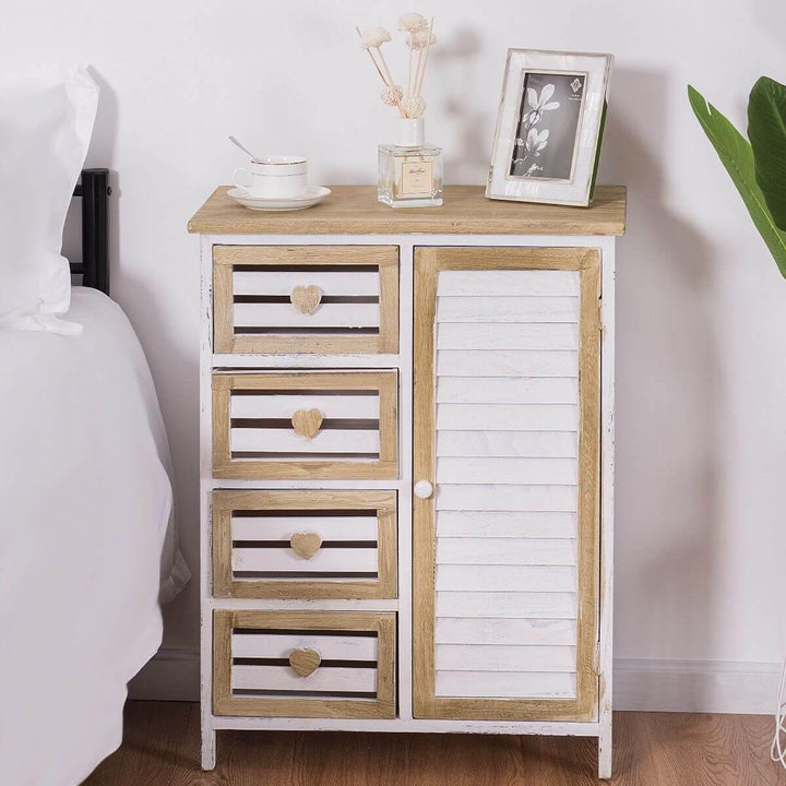 Lisslune | Stylish Wooden Free Standing Storage Cabinet