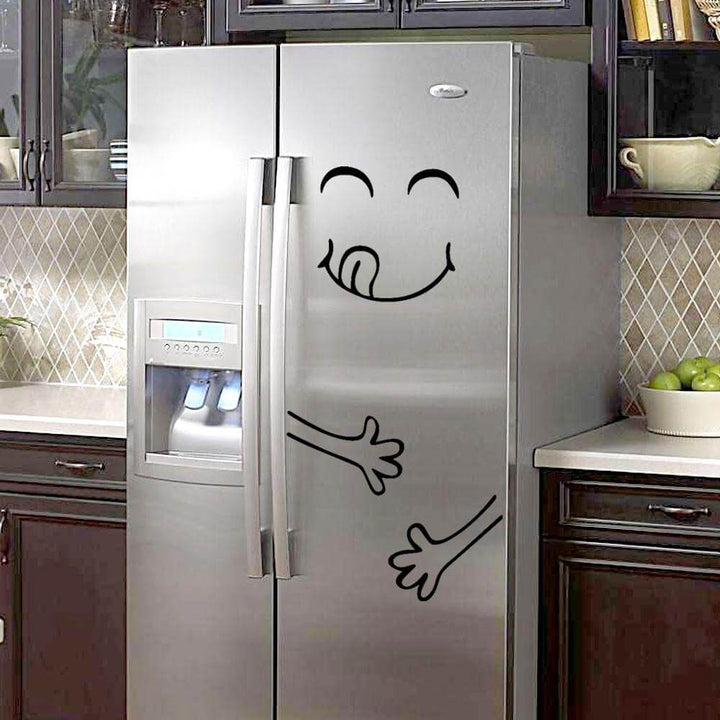 Lisslune | Cute Happy Fridge Decal