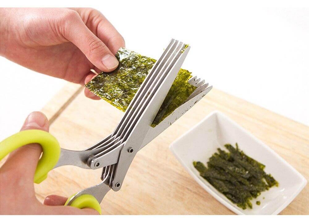 Lisslune | 5 Layers Stainless Steel Multifunctional Kitchen Scissors