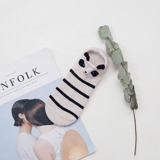 Lisslune | Cute sneaker socks with animal motif