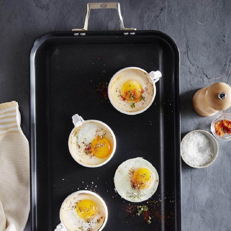 Lisslune | 2pcs/set Circle Shaped Fried Egg Mold Pancake Rings