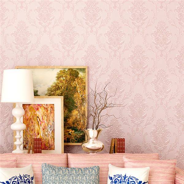 Lisslune | 3D Embossed Luxury Classic Wall Papers