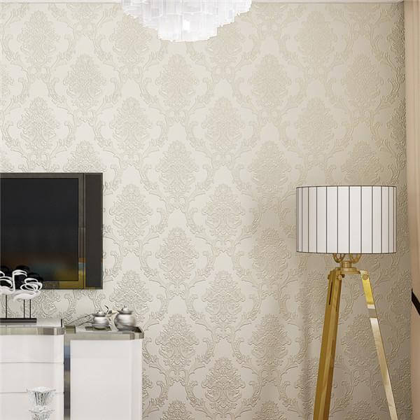 Lisslune | 3D Embossed Luxury Classic Wall Papers
