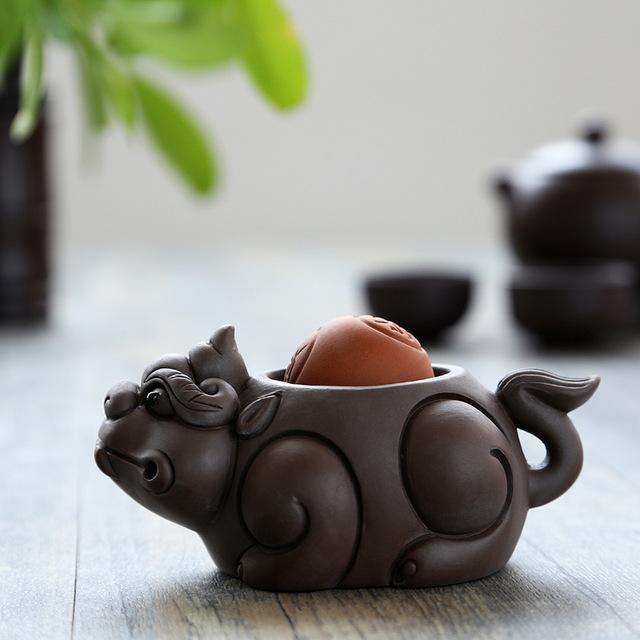 Lisslune | Japanese Creative Toad Tea Pet Set