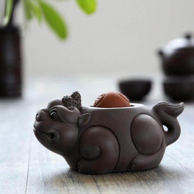 Lisslune | Japanese Creative Toad Tea Pet Set