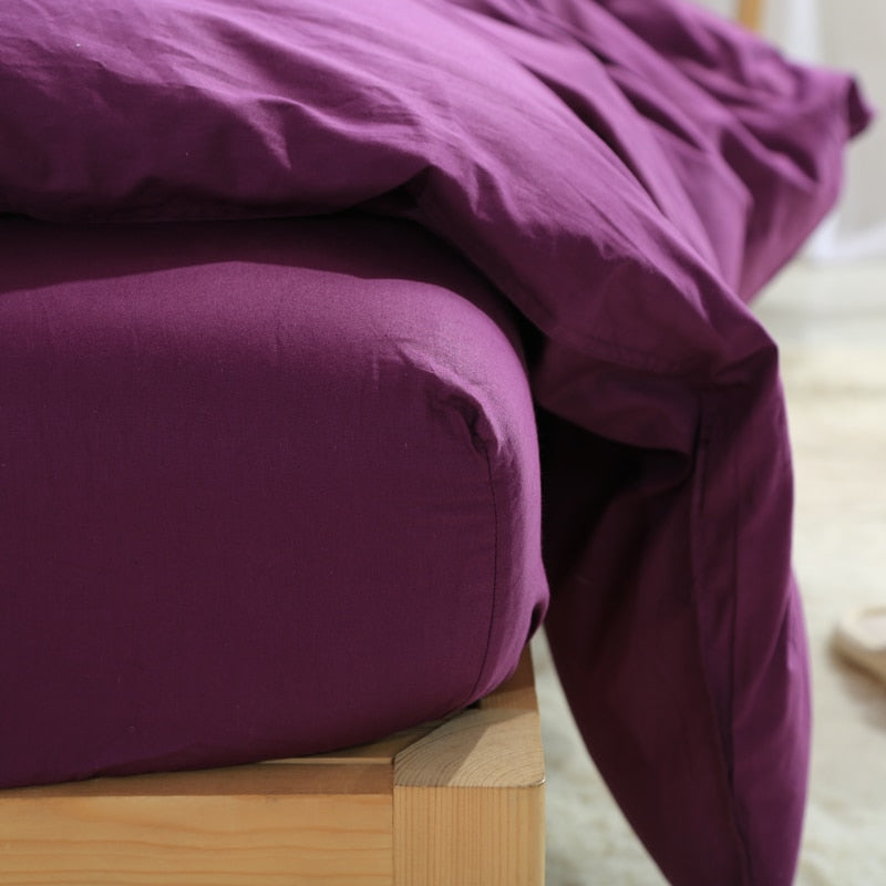 Lisslune | 100% Cotton Fitted Sheet