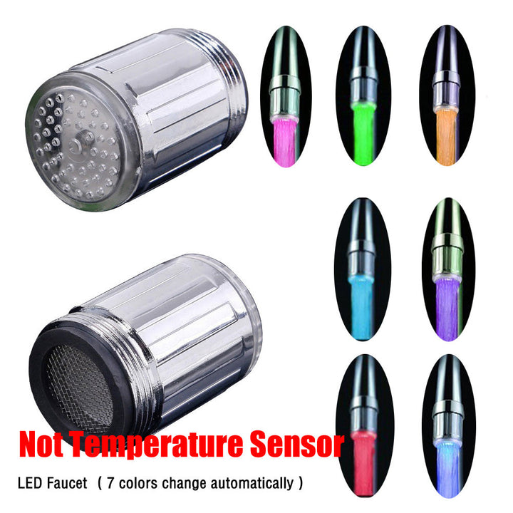 Lisslune | Colorful Temperature Sensor Faucet Tap