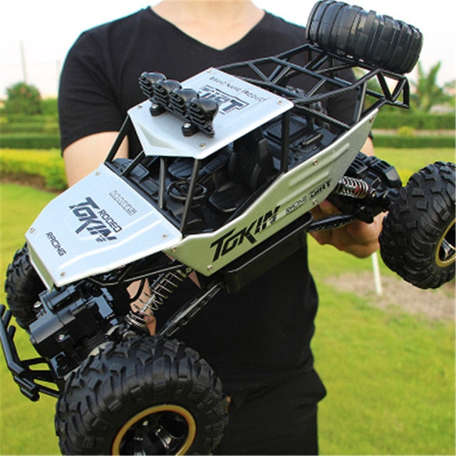 Lisslune | Remote-Controlled Car, 4x4, Monster Truck, Rock Crawler, 2.4 G, Offroad Climbing Car