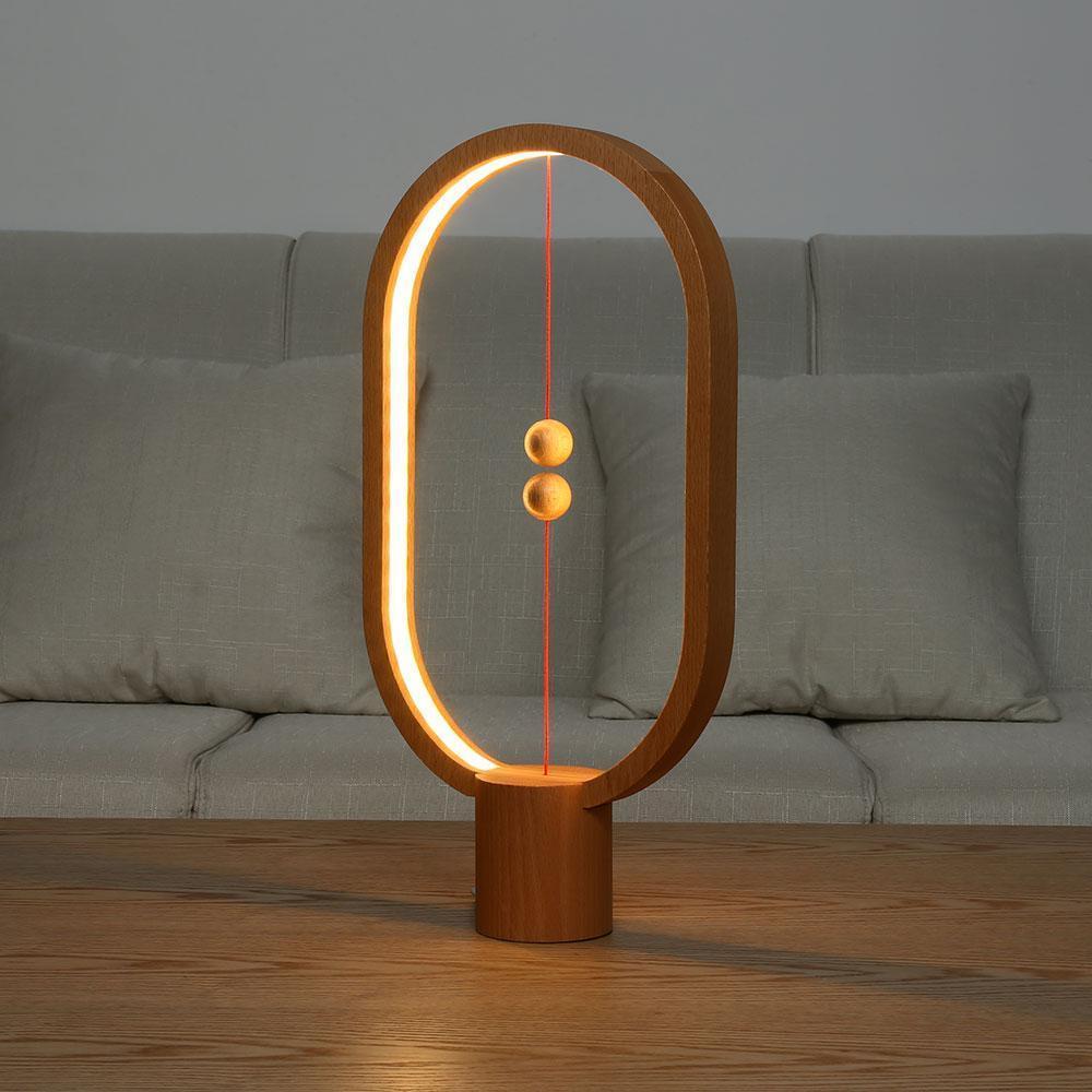 Lisslune | Modern Heng Balance Lamp Magnetic Float LED Indoor Light