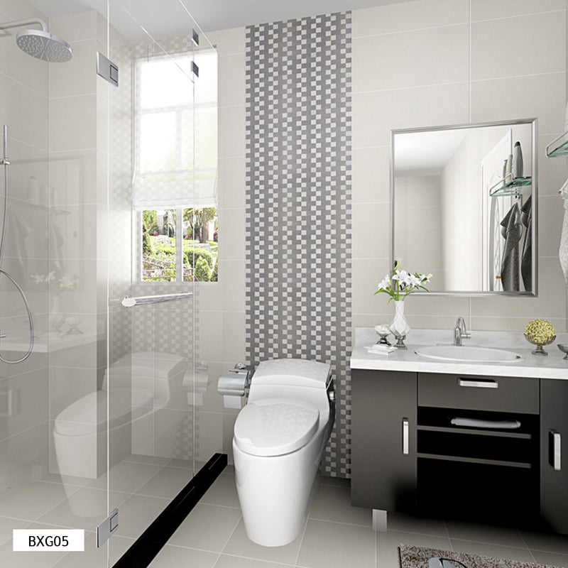 Lisslune | 3D Metal Self Adhesive Brick Wall Stickers
