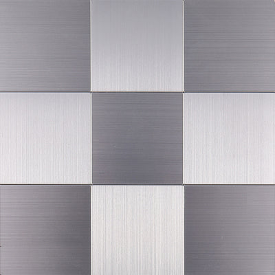Lisslune | 3D Metal Self Adhesive Brick Wall Stickers