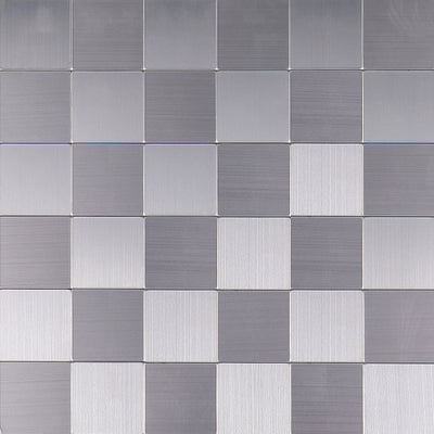 Lisslune | 3D Metal Self Adhesive Brick Wall Stickers