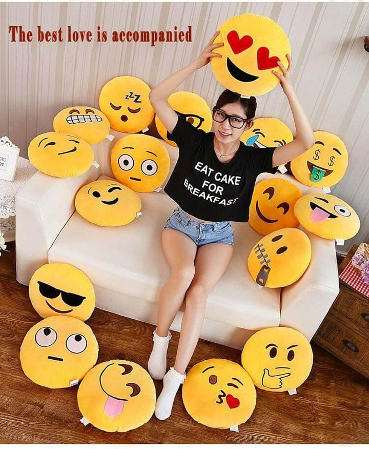 Lisslune | Complete Emoji Set Cushion