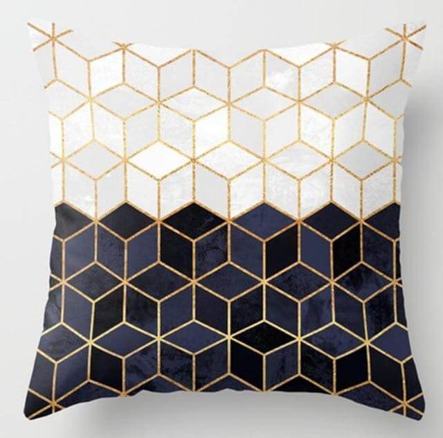Lisslune | Irregular Triangle Pattern Pillow Cases