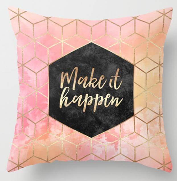 Lisslune | Irregular Triangle Pattern Pillow Cases