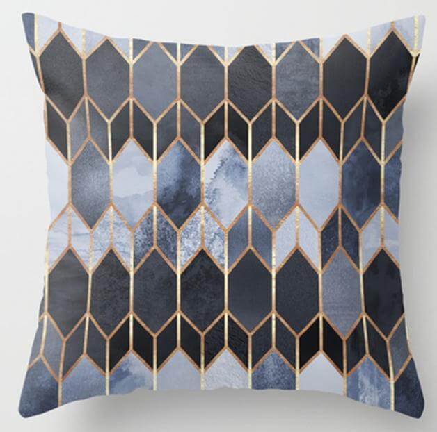 Lisslune | Irregular Triangle Pattern Pillow Cases