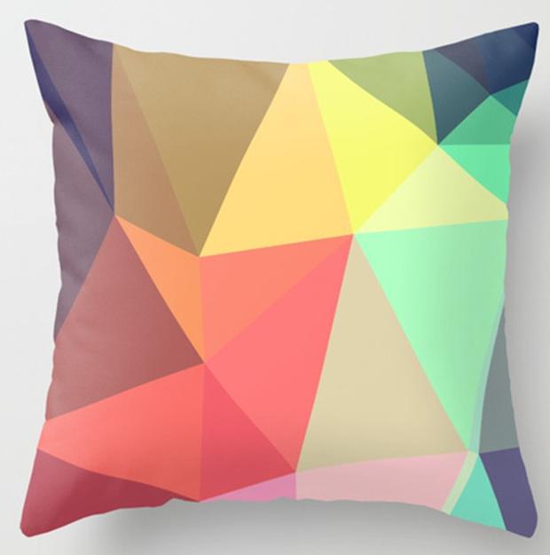 Lisslune | Irregular Triangle Pattern Pillow Cases