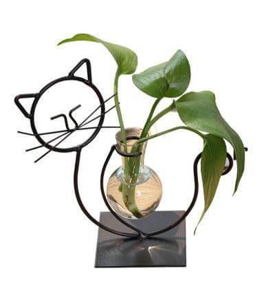 Lisslune | Creative Miniature Cat Shaped Plant Vase