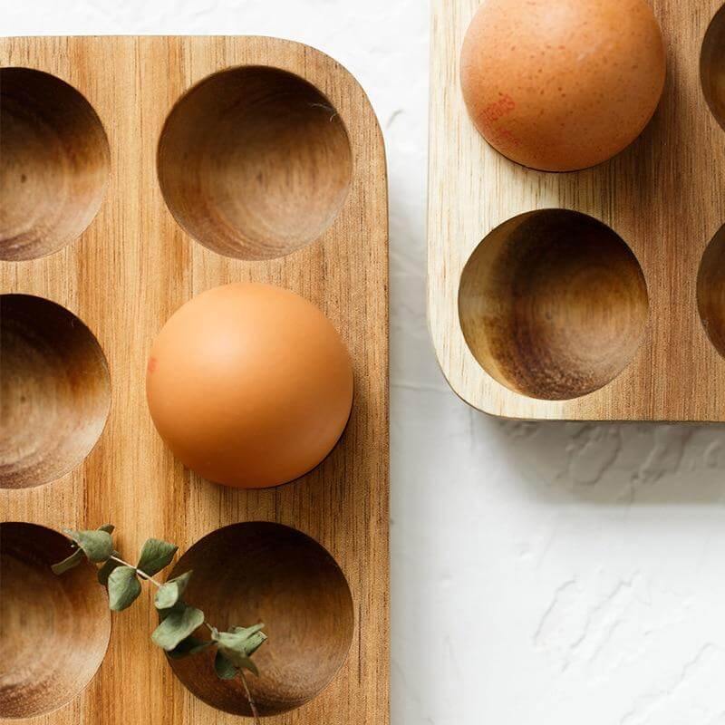 Lisslune | Wooden Japanese Style Egg Storage Box