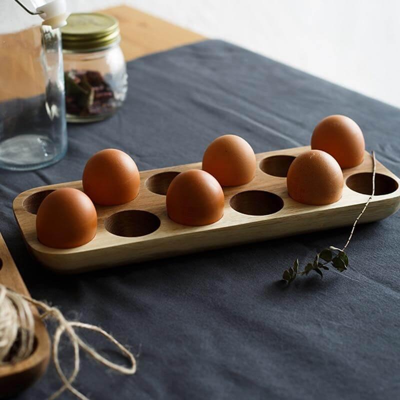 Lisslune | Wooden Japanese Style Egg Storage Box