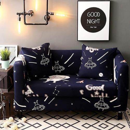 Lisslune | Universal Modern Colorful Cute Loveseat Sofa Covers
