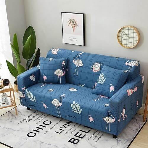 Lisslune | Universal Modern Colorful Cute Loveseat Sofa Covers