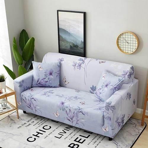 Lisslune | Universal Modern Colorful Cute Loveseat Sofa Covers